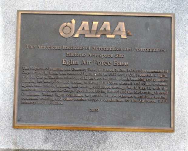 HISTORIC AEROSPACE SITE MEMORIAL PLAQUE