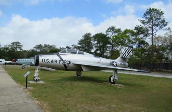 F-84 THUNDERSTREAK AIRCRAFT MEMORIAL
