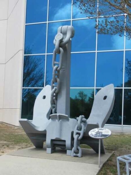USS ESSEX (CV-9) ANCHOR MEMORIAL