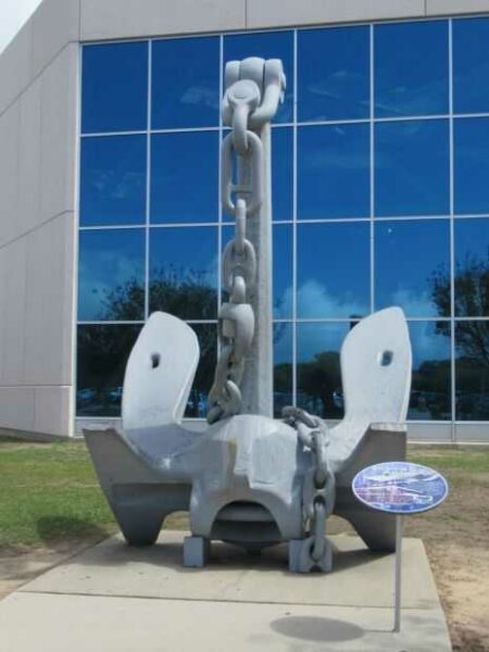 USS ANTIETAM (CV-36) ANCHOR MEMORIAL