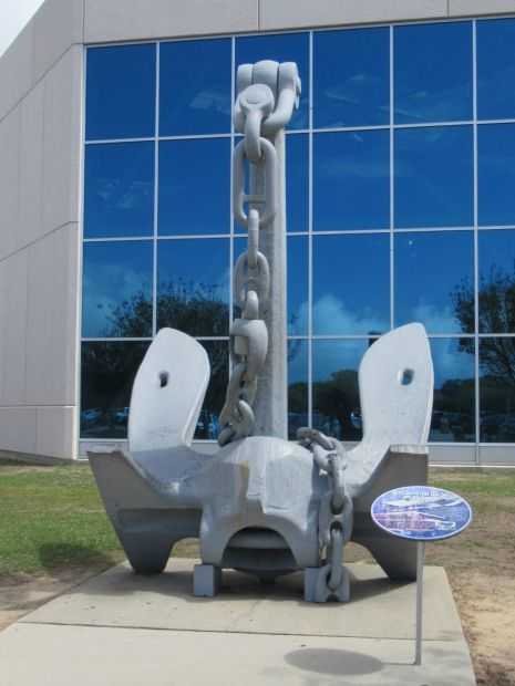 USS ANTIETAM (CV-36) ANCHOR MEMORIAL