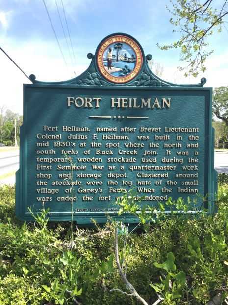 FORT HEILMAN WAR MEMORIAL MARKER
