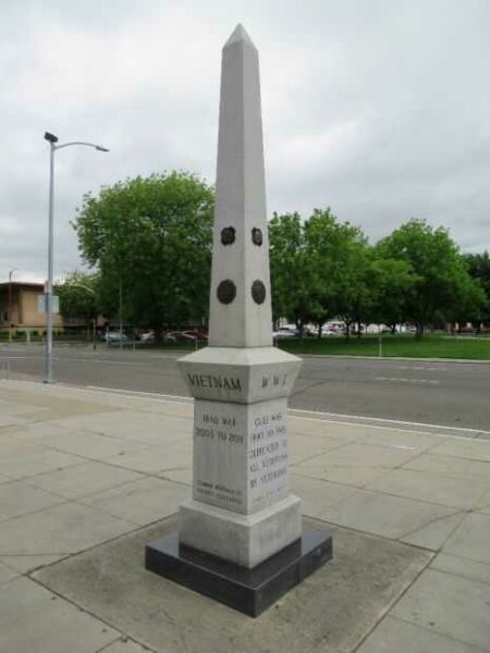 STOCKTON WAR VETERANS MEMORIAL SIDE B