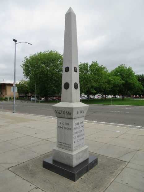 STOCKTON WAR VETERANS MEMORIAL SIDE B