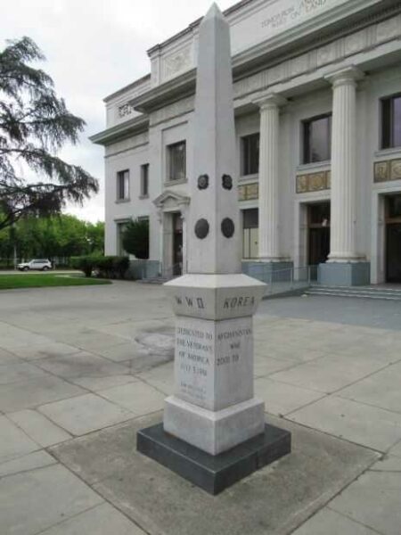 STOCKTON WAR VETERANS MEMORIAL SIDE A