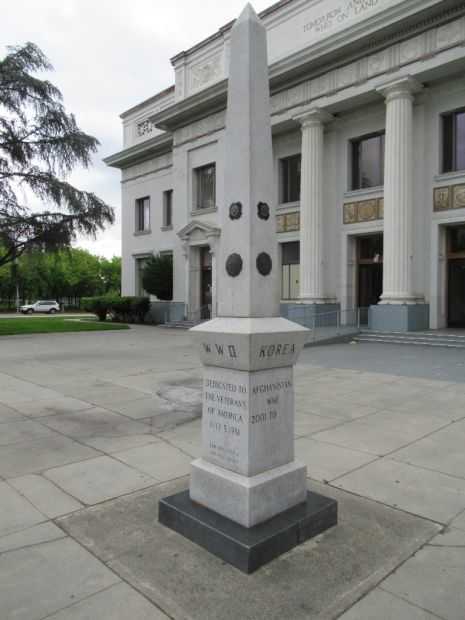 STOCKTON WAR VETERANS MEMORIAL SIDE A