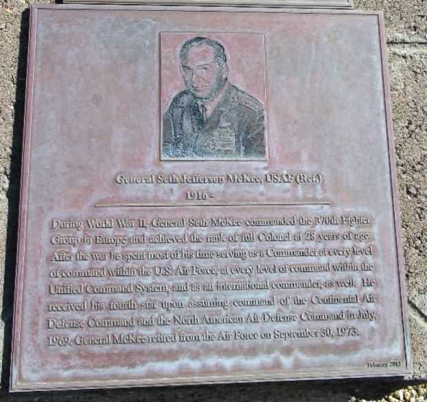 GENERAL SETH JEFFERSON MCKEE USAF (RET)