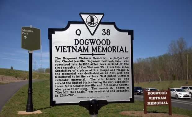 DOGWOOD VIETNAM MEMORIAL MARKER