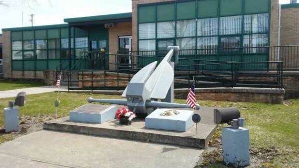 P.F.C. CARPELLOTTI, U.S.M.C. WAR MEMORIAL ANCHOR