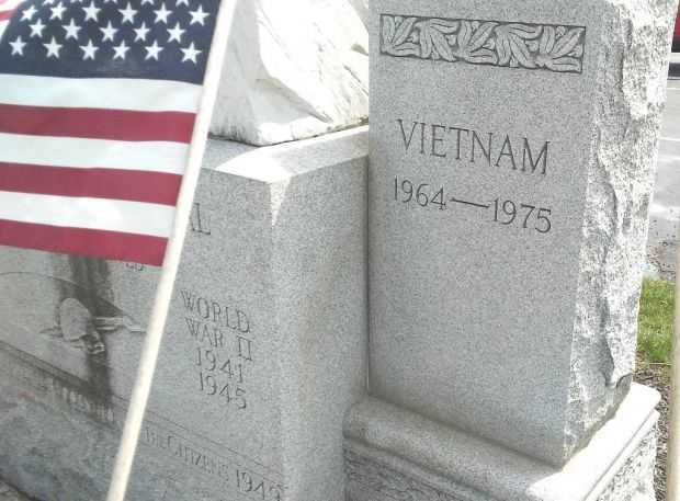 OLD FORGE WAR MEMORIAL STONE C