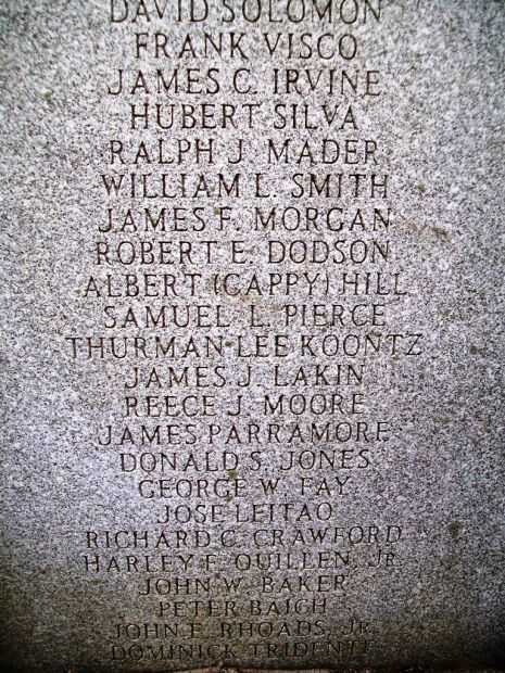 MARCUS HOOK KOREAN WAR MEMORIAL STONE J