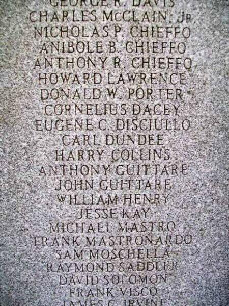 MARCUS HOOK KOREAN WAR MEMORIAL STONE I