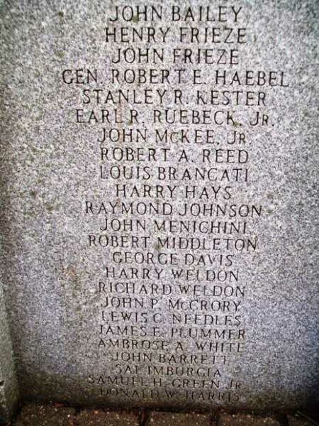 MARCUS HOOK KOREAN WAR MEMORIAL STONE H