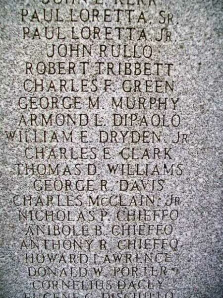 MARCUS HOOK KOREAN WAR MEMORIAL STONE G
