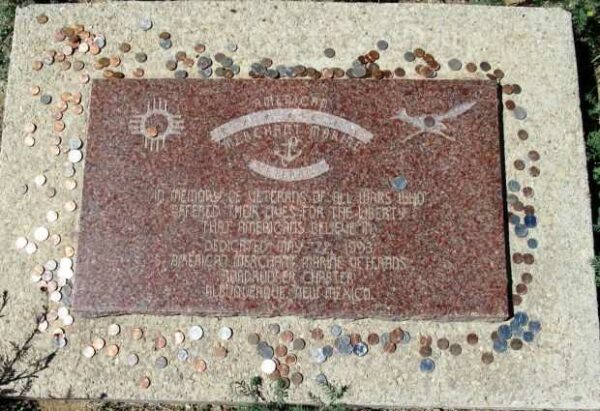 AMERICAN MERCHANT MARINE VETERANS OF ALL WARS MEMORIAL TABLET