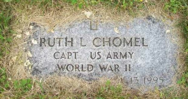 RUTH L CHOMEL MEMORIAL CEMETERY STONE