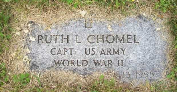 RUTH L CHOMEL MEMORIAL CEMETERY STONE