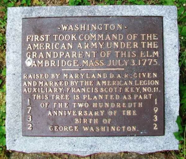 GEORGE WASHINGTON BICENTENNIAL MEMORIAL PLAQUE