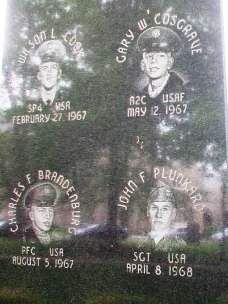 FREDERICK COUNTY VIETNAM VETERANS MEMORIAL PANEL C