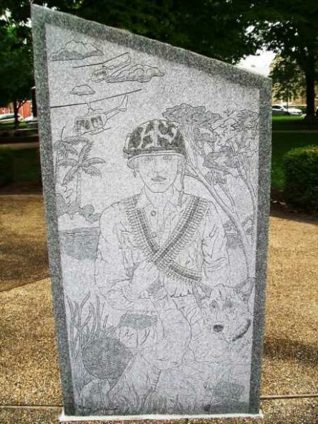 FREDERICK COUNTY VIETNAM VETERANS MEMORIAL STONE F