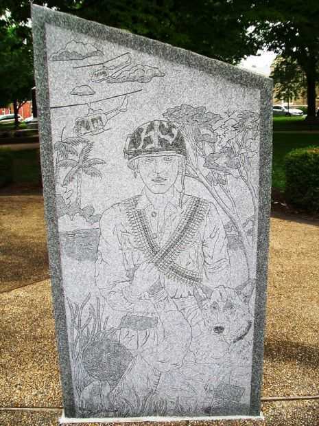 FREDERICK COUNTY VIETNAM VETERANS MEMORIAL STONE F