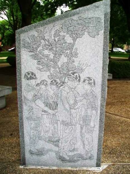FREDERICK COUNTY VIETNAM VETERANS MEMORIAL STONE E