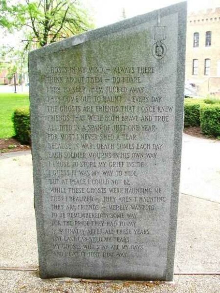 FREDERICK COUNTY VIETNAM VETERANS MEMORIAL STONE A