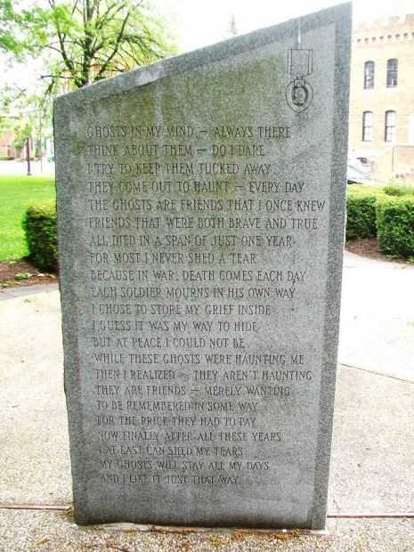 FREDERICK COUNTY VIETNAM VETERANS MEMORIAL STONE A