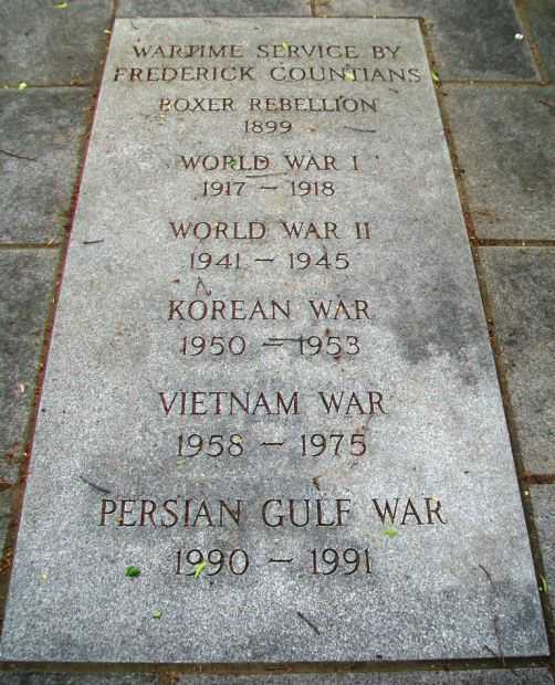 FREDERICK COUNTY VETERANS MEMORIAL TABLET C