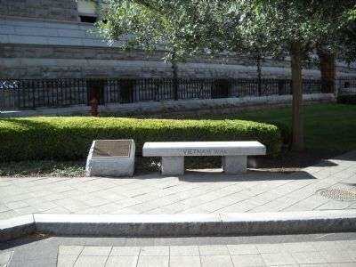 VIETNAM WAR MEMORIAL AND BENCH
