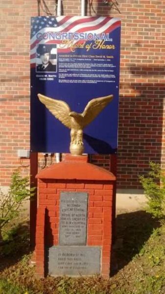 CONGRESSIONAL MEDAL OF HONOR PRIVATE FIRST CLASS DAVID M. SMITH MEMORIAL