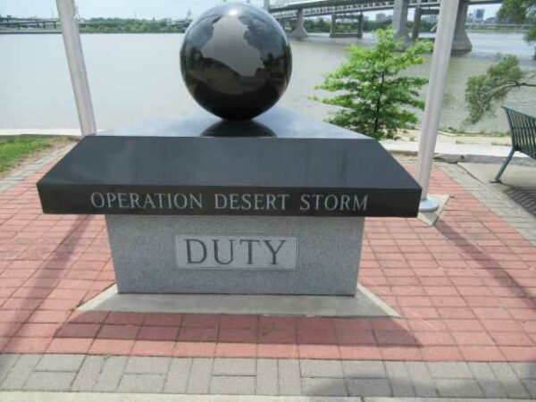 DUTY HONOR COUNTRY WAR MEMORIAL SIDE A