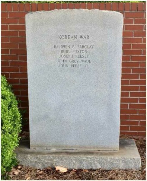 “FLAME OF FREEDOM” VETERANS MEMORIAL STONE D