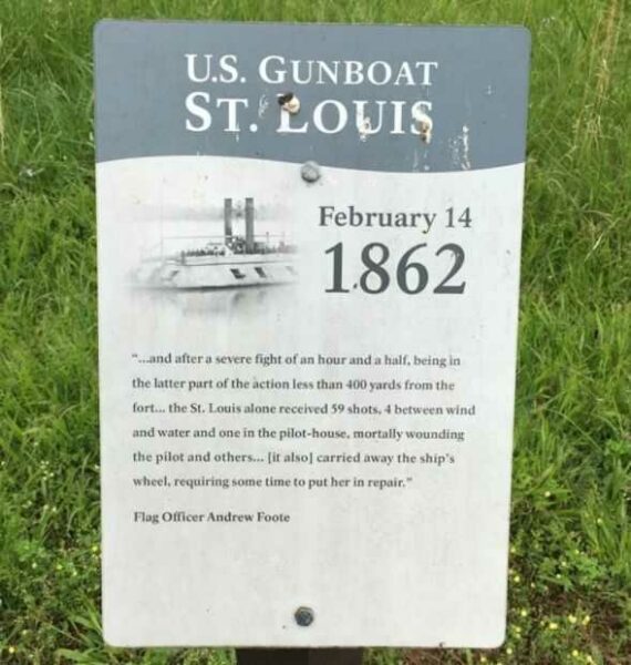U.S. GUNBOAT ST. LOUIS WAR MEMORIAL PLAQUE