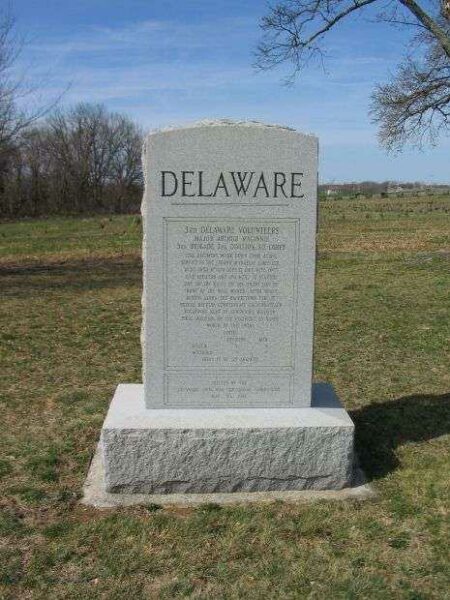 3RD DELAWARE VOLUNTEER INFANTRY REGIMENT WAR MEMORIAL