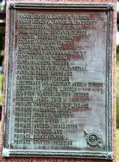 MEMORIAL GATE TO REVOLUTIONARY SOLDIERS BURIED IN MARIETTA PLAQUE B