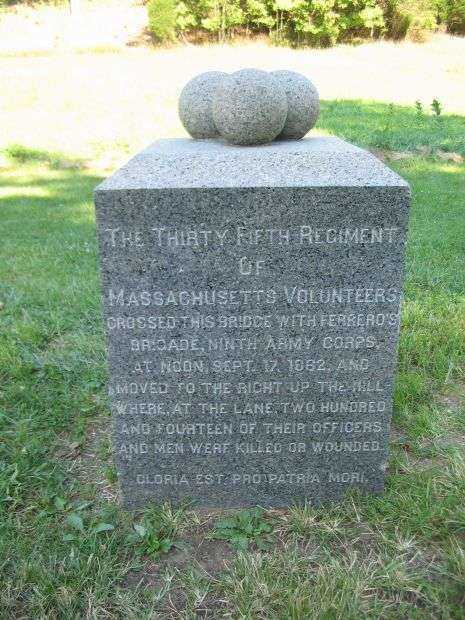 35TH MASSACHUSETTS VOLUNTEER INFANTRY REGIMENT WAR MEMORIAL
