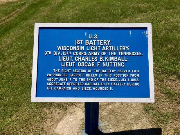 U.S. 1ST BATTERY, WISCONSIN LIGHT ARTILLERY WAR MEMORIAL