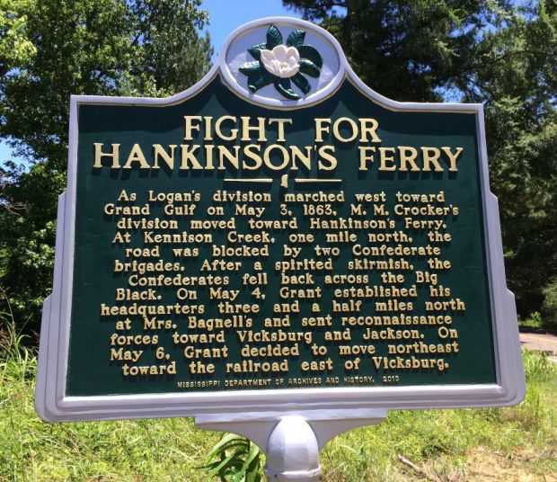 FIGHT FOR HANKINSON’S FERRY WAR MEMORIAL MARKER
