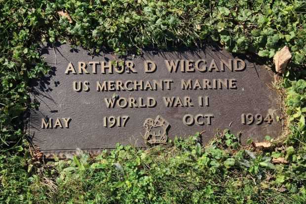 ARTHUR D WIEGAND MEMORIAL CEMETERY STONE