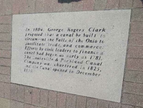 GENERAL GEORGE ROGERS CLARK MEMORIAL TABLET D