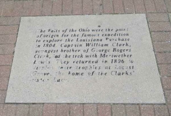 GENERAL GEORGE ROGERS CLARK MEMORIAL TABLET C