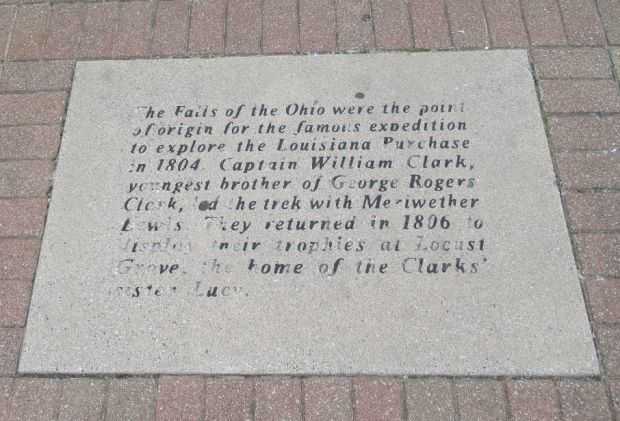 GENERAL GEORGE ROGERS CLARK MEMORIAL TABLET C