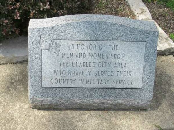 CHARLES CITY VETERANS MEMORIAL
