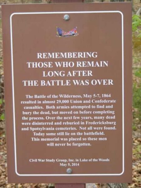 REMEMBERING THOSE WHO REMAIN LONG AFTER THE BATTLE WAR OVER MEMORIAL MARKER