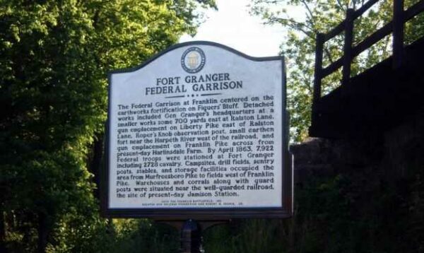 FORT GRANGER FEDERAL GARRISON MEMORIAL MARKER