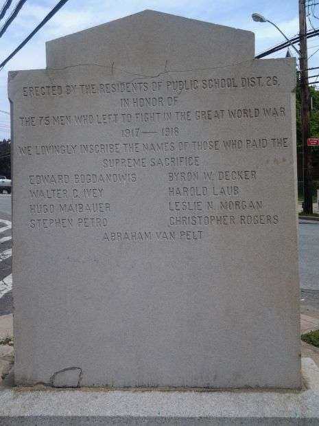 AMERICA OVER THE TOP WAR MEMORIAL BACK