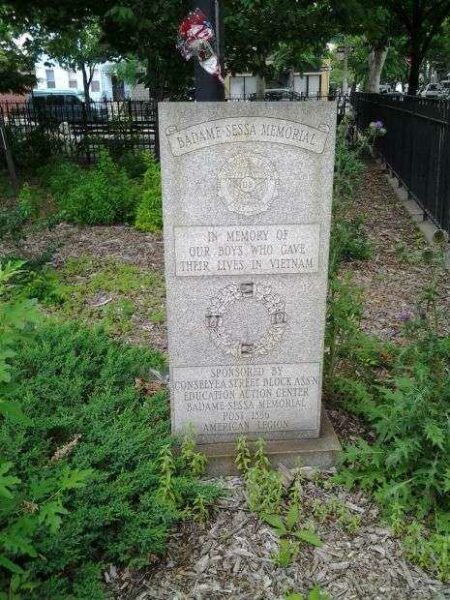 BADAME-SESSA MEMORIAL FRONT