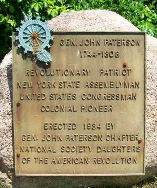 GEN. JOHN PATERSON REVOLUTIONARY WAR MEMORIAL