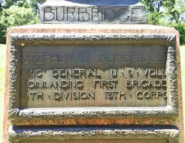 STEPHEN G. BURBRIDGE WAR MEMORIAL PLAQUE
